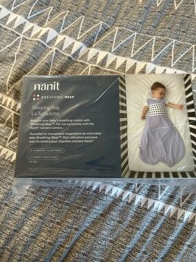 NEW Nanit Sleeping Bag Lilac Size 12-24M